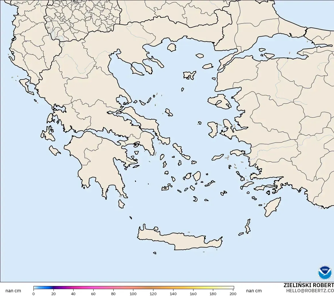 GFS загвар - Грек, Цасны Зузаан