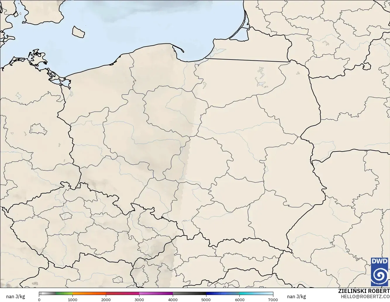 ICON Германы 2 км загвар - Польш, CAPE